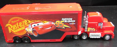 Disney Pixar Cars Transforming Mack 2-in-1 hauler playset, launcher