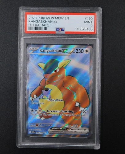 Kangaskhan ex 190/165 PSA 9 Pokemon SV: 151 Ultra Rare 2023 Ultra Rare