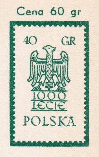 POLAND 1961 Cp#205d. 1 mint p.card, Millennium of Poland - Gdańsk, ill. I. - Bild 1 von 2