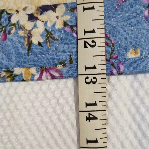 Quilted Wall Hanging Table Topper Spiritual Scriptural Quote Easter Floral Decor - Picture 8 of 11