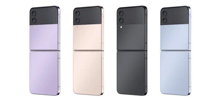 SAMSUNG GALAXY Z FLIP4 256GB Graphite Blue Gold Purple (Unlocked
