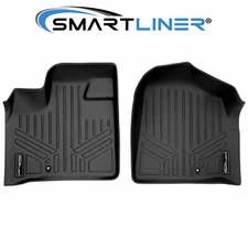 SMARTLINER Custom Fit Floor Mats 1st Row Liner Set 2008-2020 Dodge Grand Caravan