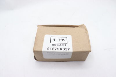 (100-Pk) McMaster-Carr Pan Head Phillips Screws Stainless Steel 6-32 x 3/16''