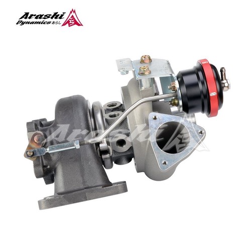 Arashi Billet Turbo TD06SL2 T3 8cm For Nissan RB20 RB25DET Skyline Bolt-on 2.4" - Picture 3 of 6