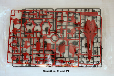 Bandai Gundam Sinanju Bausätze A bis J (RG 1/144) / Made in Japan 2016