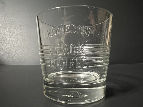 2 JAMESON BLACK BARREL IRISH WHISKEY TUMBLER GLASSES Collectible Lmtd Ed Promo - Picture 15 of 24