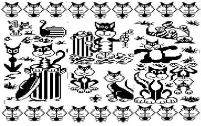The Fairisle Cat Musterbuch für elektronische Strickmaschinen auf DVD mit DAK 