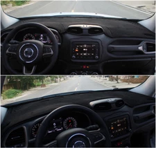 For Jeep Renegade 2015-2022 Car Dashboard Dash Mat DashMat Sun Cover Pad