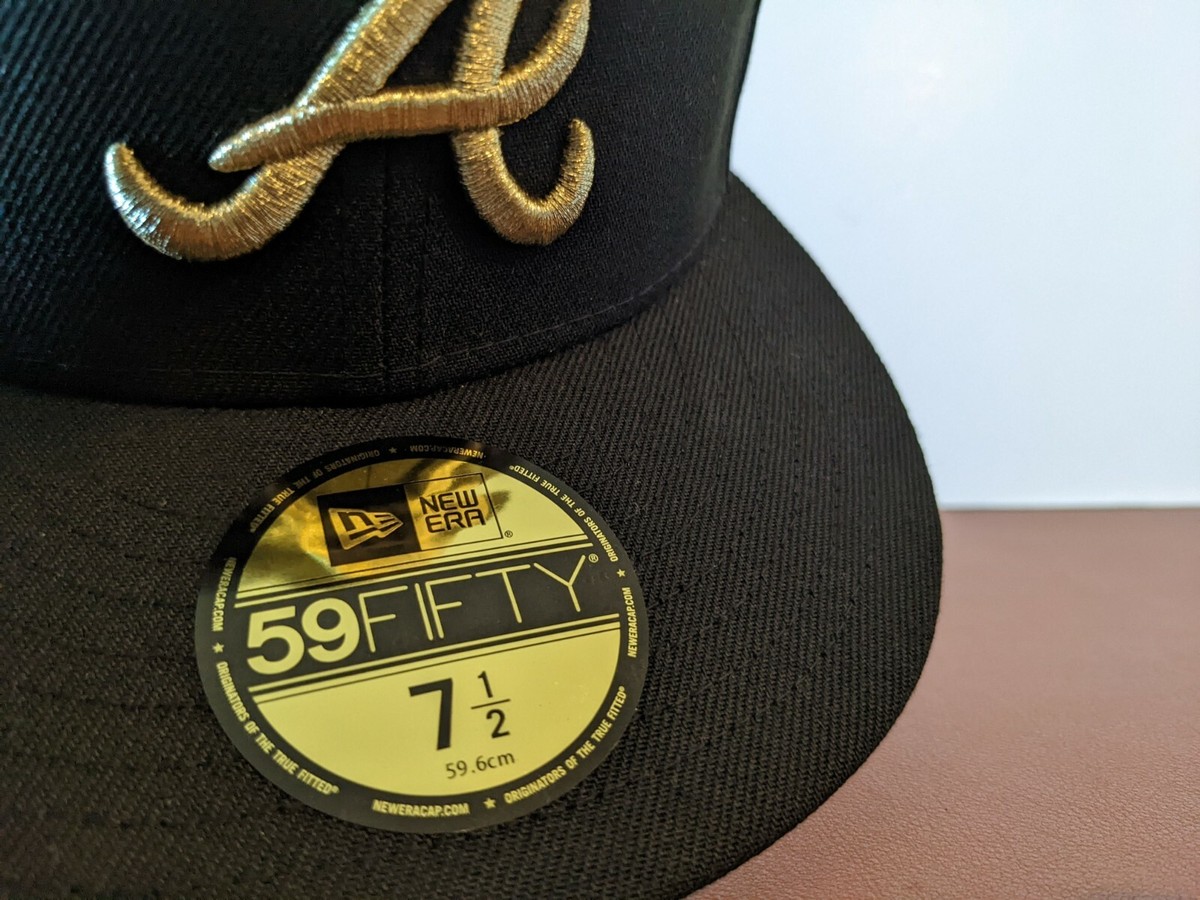 LIDS New Era 59FIFTY Atlanta Braves 1995 World Series Black