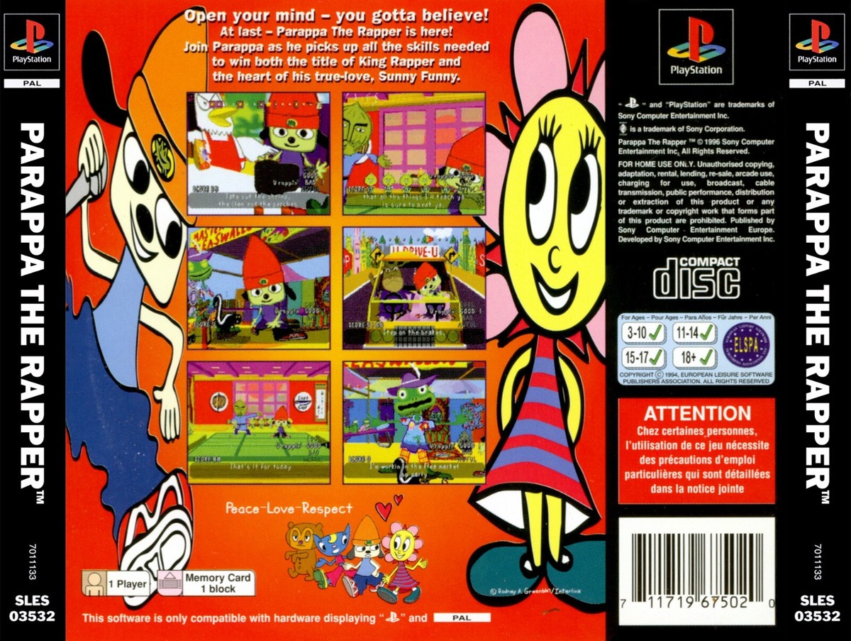 Gioca a PaRappa the Rapper | PlayStation 1 - Playstation 1 | sceglilo su