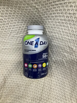 1X One A Day Men's 50+ Healthy Advantage Multivitamin, 200 Tablets Ex:05/25