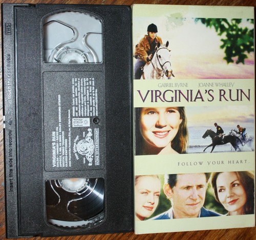 VIRGINIA'S RUN (vhs) Gabriel Byrne, Joanne Whalley. VG Cond. Rare