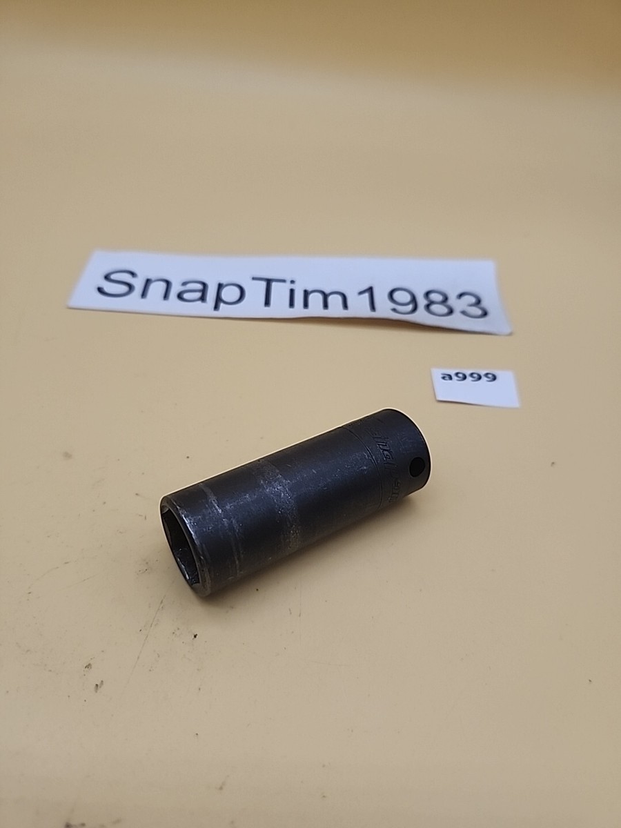 Snap-on 3/8" Drive 11mm Metric 6-Point Shallow Impact Socket – IMFM11A, USA Made