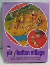 Whitman Play Indian Village Sealed NIB 1974