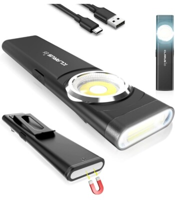 KLARUS E5 POCKET ULTRA MAGNETIC DUAL LIGHT FLASHLIGHT 8 MODES USB C PORT