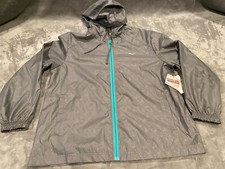 Everlast Missy Windbreaker Jacket Gray Size Xlarge New With Tags