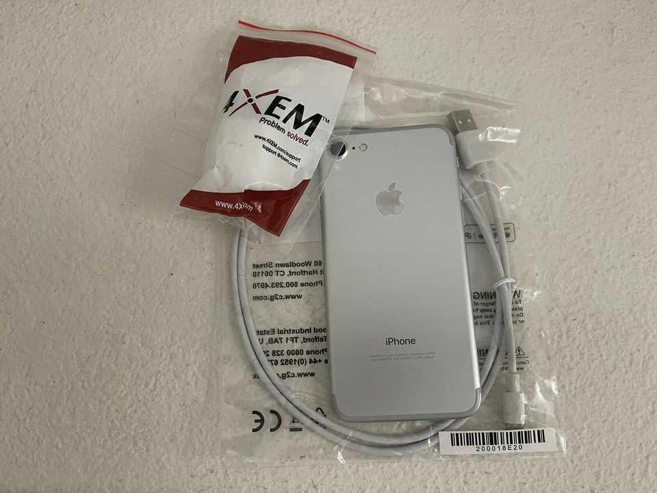 Apple iPhone 7 MNAK2LL/A - 128GB - Silver (Unlocked) A1660 (CDMA + GSM) - Image 3 of 3