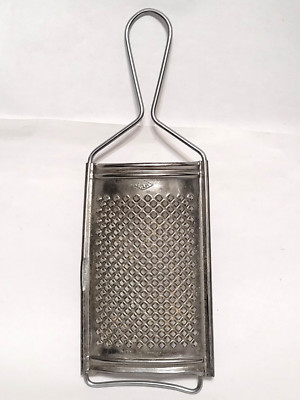 INOX Stainless Steel Citrus Zester & Fine Cheese Grater   Made in Italy