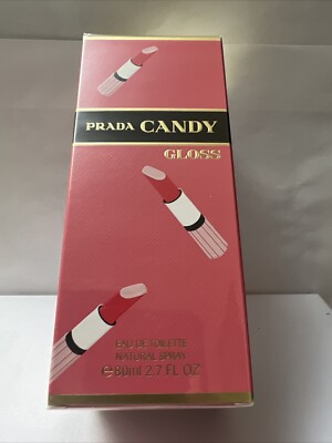 PRADA CANDY GLOSS 2.7 oz /  80 ml Eau de Toilette '' EDT '' Women Perfume Spray