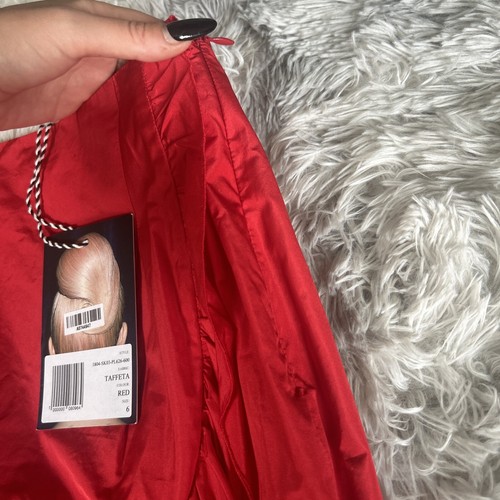 Alexa Chung Red Mini Skirt Size 6 - Picture 4 of 5