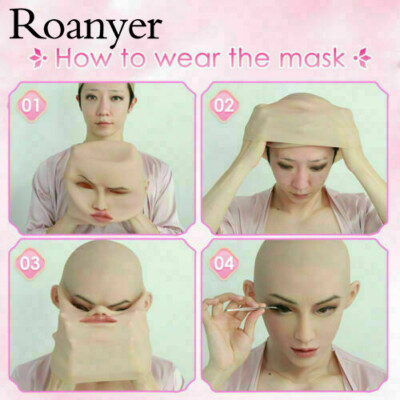 Máscara De Silicona Realista Roanyer Para Mujer - Ideal Para Cosplay Y Transformismo