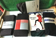Ladies Tights Ass. Five Pairs Small/Medium New