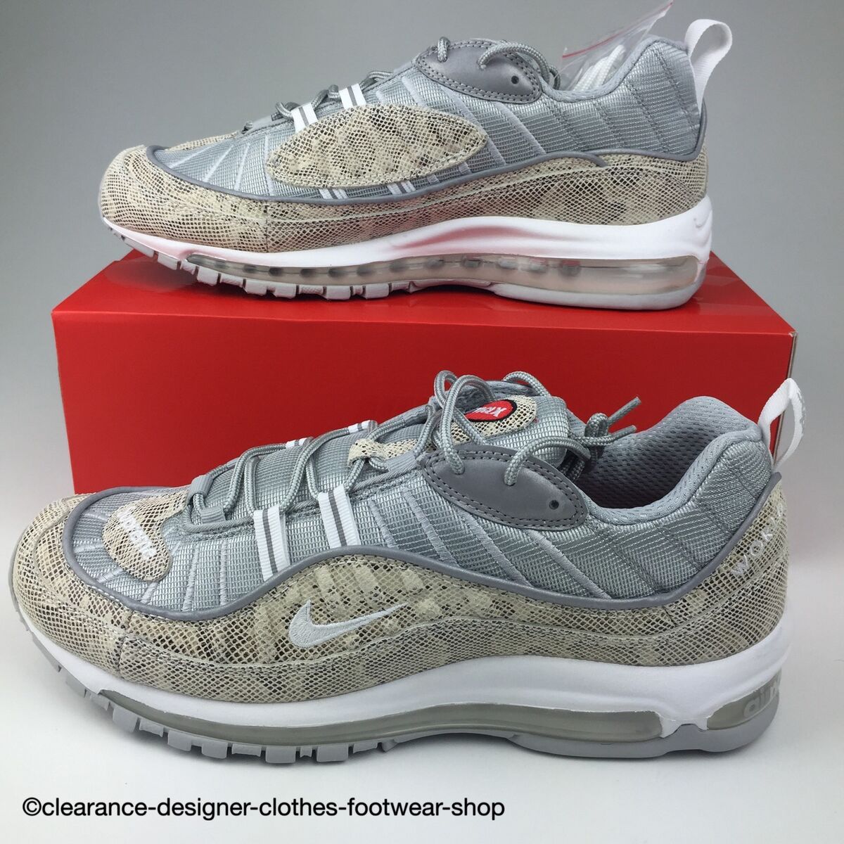 NIKE AIR MAX 98 SUPREME X MENS TRAINERS NIKE LAB LTD EDITION NIKE AIR MAX 98 SUPREME X MENS TRAINERS NIKE LAB LTD EDITION