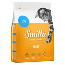 Smilla Adult Fish 4kg. For FelineFish Lovers, Provides a Balanced Healhy Diet 4.83 per kilo