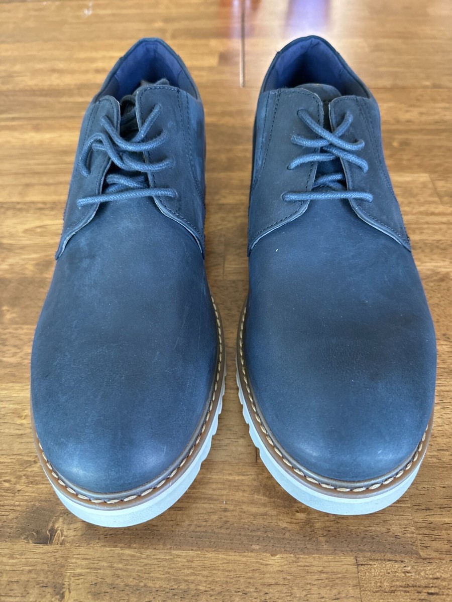Rockport men’s Maverick Plain Toe Oxford Lightweight Blue Dress Shoes Wore once Men main image 4