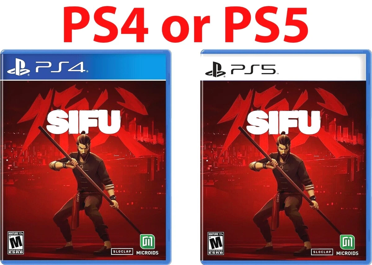 🔥🥷Brand New SIFU For the PS4 PS5 Playstation 4 or 5 Kung Fu