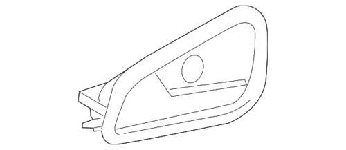 Manija interior para Ford (N/P CV6Z-5422601-CA)
