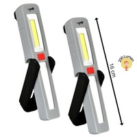 Heitech 2 COB LED Arbeitsleuchte Kfz Handlampe Stablampe Taschenlampe Stiftlampe