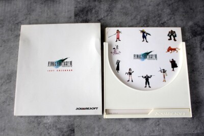 G Final Fantasy VII 7 Square Enix Japan Official Mini Calendar