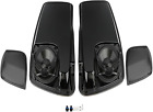 Hard Saddlebag Lids W/ 5×7 Speakers Fits for Harley Touring Flt, Flht, Flhtcu, F