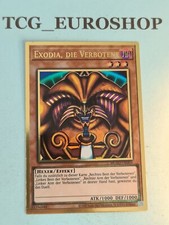 Exodia the Forbidden One YUGIOH MGED PREMIUM GOLD RARE GERMAN NM 0441
