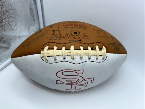 1974 San Francisco 49ers Team Signed Wilson Football f14193 - Picture 5 of 6