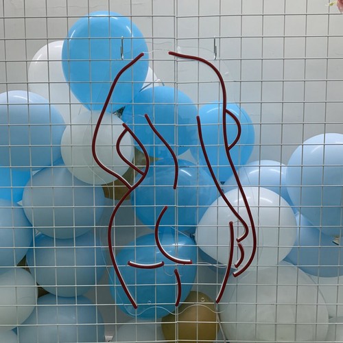 Letrero de neón LED personalizado para dama desnuda, regalo de cumpleaños, arte de pared de neón para dormitorio en casa - Imagen 6 de 6