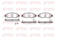 Remsa BremsbeläGe Bremsbelegsatz Vorne FüR Opel Agila (A) Suzuki Wagon R+