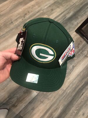 Nwt s Vintage Starter Pro Line Green Bay Packers Super Bowl XXXII Hat