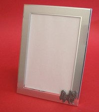 Papillon Motif 6 x 4 Picture Photo Frame Potrait Dog Gift Christmas NEW