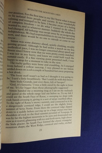 TOUCHING THE VOID Joe Simpson MOUNTAIN CLIMBING ACCIDENT PERU Clasic Book - Picture 7 of 12