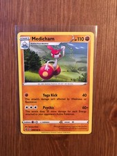 Medicham 98/192 - SWSH Rebel Clash - Uncommon- Pokemon Card - M/NM
