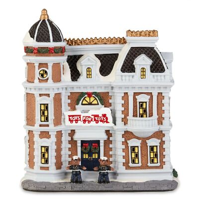 Holiday Time Christmas Village Indoor Decoration Multi-Color Toys For Tots