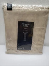 Studio JCP Home Kramer Window Curtain Grommet Panel 50''  x 84'' Porcelain Sand