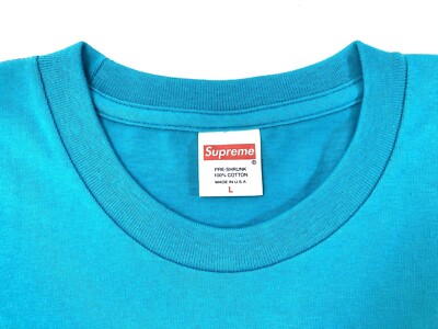 Supreme Thrasher Boyfriend Tee Teal Size L SS17 T-Shirt | eBay Supreme Thrasher Boyfriend Tee Teal Size L SS17 T-Shirt | eBay