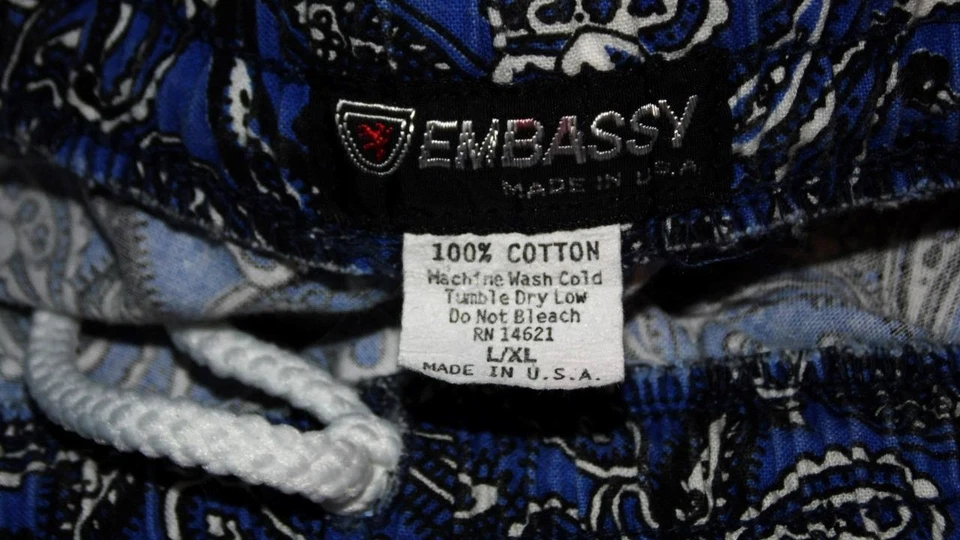 ALABAMA UNIVERSITY MAIÔ / BAÚS DE BANHO L / XL 7" COSTURA INTERNA 18" L X ATÉ 36" W - Imagem 4 de 4