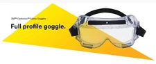 Box of 10 3M Centurion 454 Splash Goggle Clear Uncoated Lens 40304-00000-10