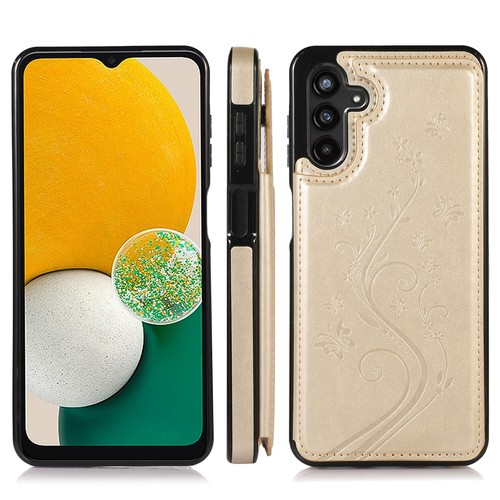 Funda trasera delgada floral con soporte para tarjetas billetera a prueba de golpes para Samsung A15/A16/A54/A55 - Imagen 29 de 63