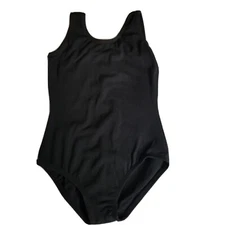 NEW LIBERTS BLACK TANK SLEEVELESS  LEOTARD SZ (4-6/8-10 years)