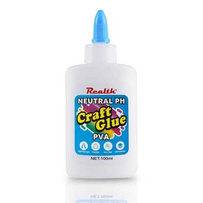 PVA Glue for Crafts   Dries Clear, PH Neutral Adhesive for Mache, Fabric, DIY...